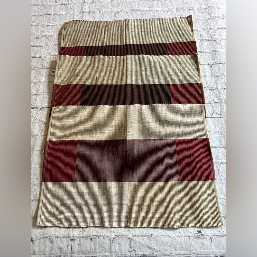 PIER 1 IMPORTS 100% COTTON ASIAN CRACKLE COLOR BLOCK (3) PLACEMATS